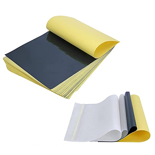 Tattoo Transfer Paper, OTBK 50pcs Sheets Stencil Transfer Paper for Tattooing, A4 Size (Stencil Transfer Paper 50pcs)