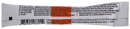 CELSIUS Orange On-the-GO Powder Stick Packs, ZERO Sugar (14 Sticks per Pack)