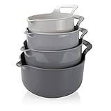 COOK WITH COLOR Mixing Bowls - 4 Piece Nesting