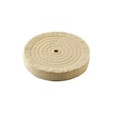 Enkay - Extra Thick Spiral Sewn Buffing Wheel, 6 (80 Play) (2-Pack)