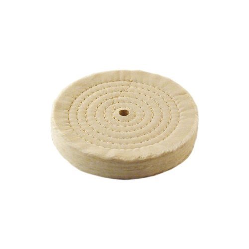 Enkay - Extra Thick Spiral Sewn Buffing Wheel, 6 (80 Play) (2-Pack)