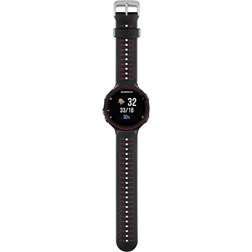 Garmin Forerunner 235 GPS Sport Watch with Wrist-Based Heart Rate Monitor and 7-Piece Fitness Kit (Marsala)