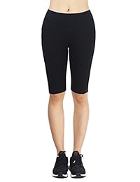 Zinmore - Mallas de yoga para mujer, hasta la rodilla, con bolsillos