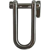 US STAINLESS Stainless Steel 316 Key Pin Shackle 8mm (5/16") Marine Grade