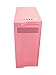 Apevia X-Infinity mid tower with full-size acrylic side window, top USB3.0/USB2.0/audio ports - Pink