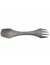 Tito Titanio sprok Camping Spork 3 in 1 Cuchara, T