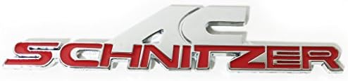 New Red BMW AC Schnitzer Emblem / Badge / Decal / Logo Replaces OEM