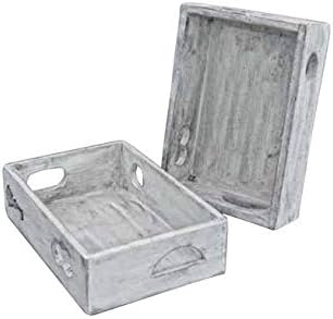 Caja de almacenaje Verga (se Vende por 2 Unidades), Color Blanco Roto: Amazon.es: Hogar