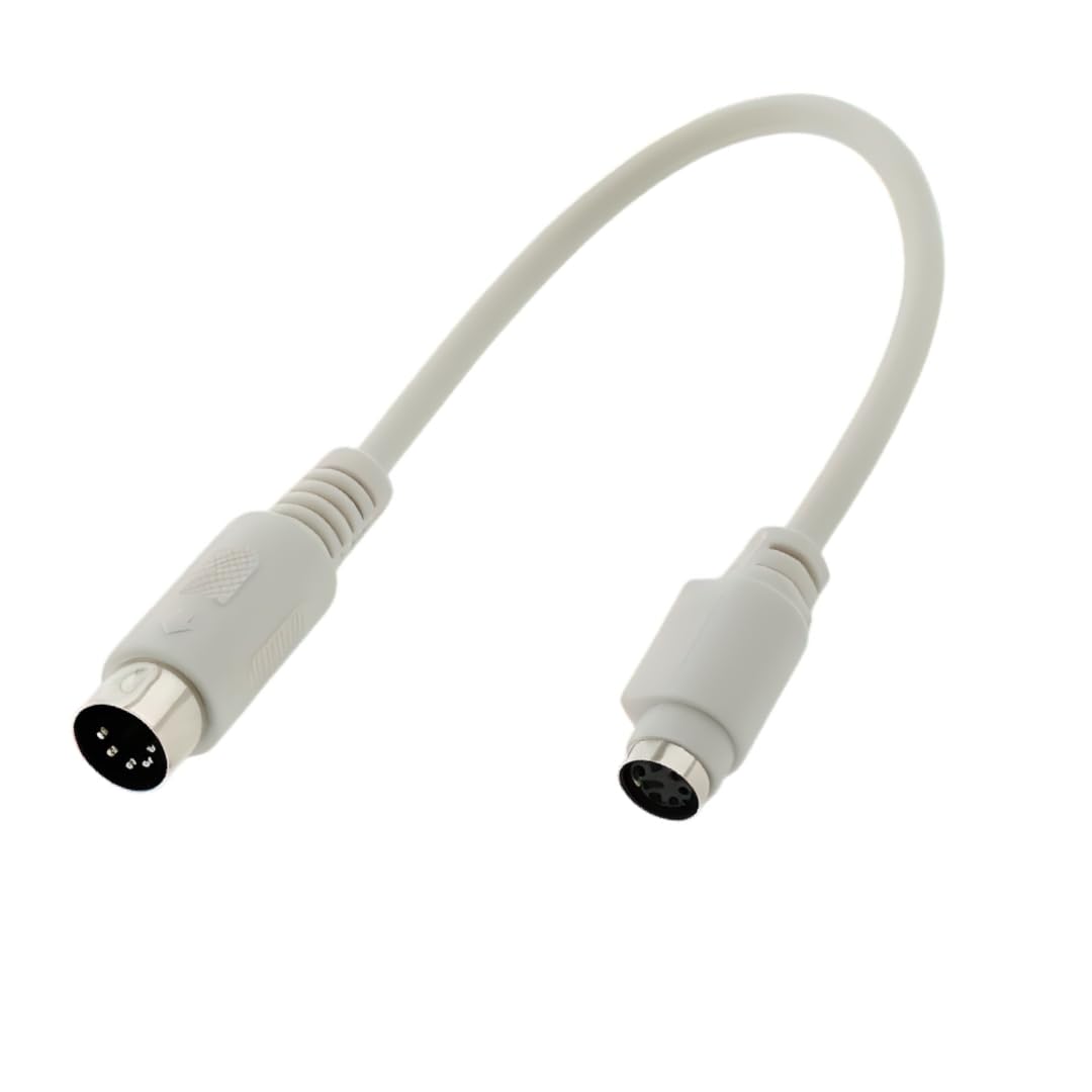 Reulin 20 Cm Lomg PS 2 6-pin mini DIN socket / 5-pin DIN plug 0.2m