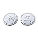 LED Car Cup Holder Lights, Car Logo Coaster with 7 Colors Changing USB Charging Mat, Luminescent Cup Pad Interior Atmosphere Lamp Decoration Light for Honda (2 PCS)