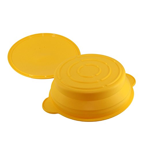 Collapsible Silicone Steamer Cooker Rice Grain Cereal Cooking Tools Bowl Plate Vegetable Steamer Cookware Tool by Xiaolanwelc - Thumbnail 3
