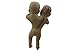 Demon Baby Halloween Prop : Two Headed Devil Twin Newborn Decoration