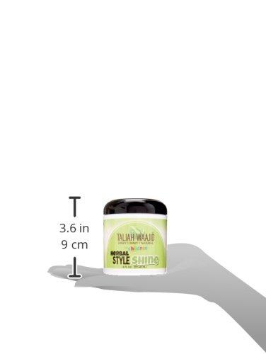 Taliah Waajid Kinky Wavy Natural Herbal Style and Shine, 6 Ounce
