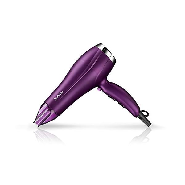 BaByliss-Velvet-Orchid-2300-Hair-Dryer BaByliss Velvet Orchid 2300 Hair Dryer, Fast Drying Results, Ionic, Comfortable Blow-Dry, Purple