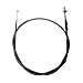 KDSG 63" Rear Drum Brake Cable for 196cc 200cc 5.5HP 6.5HP Coleman Trail CT200U CT200U-EX BT200X Baja MB200 Heat Warrior Mini Bike ATV Scooter Dirt Bike
