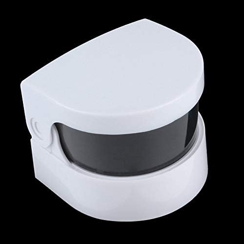 HGJVBFGH1 Ultrasonic Ultra Sonic Cleaner Bath Cordless for Jewellery Ring Dentures White