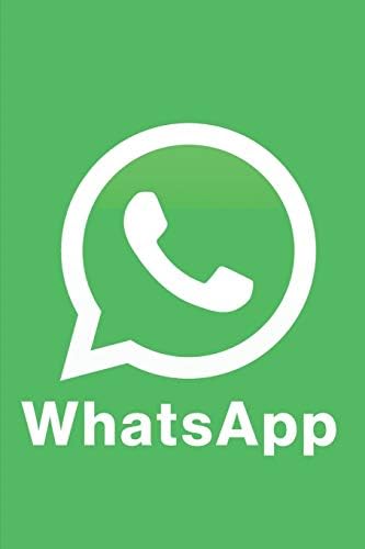 Whatsapp: notebook 120 empty pages with lines Paperback – December 30, 2019