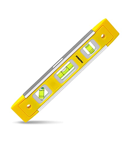 RONGPRO 9 Inch Torpedo Level, Magnetic Box Level