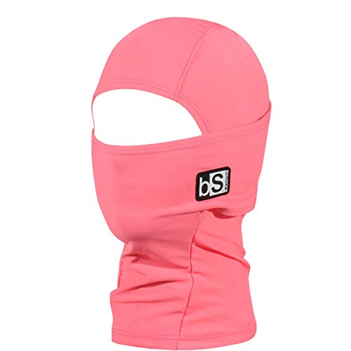 BLACKSTRAP Kids The Hood - Polaina y calentador de cuello de doble capa para clima frío para niños, Coral