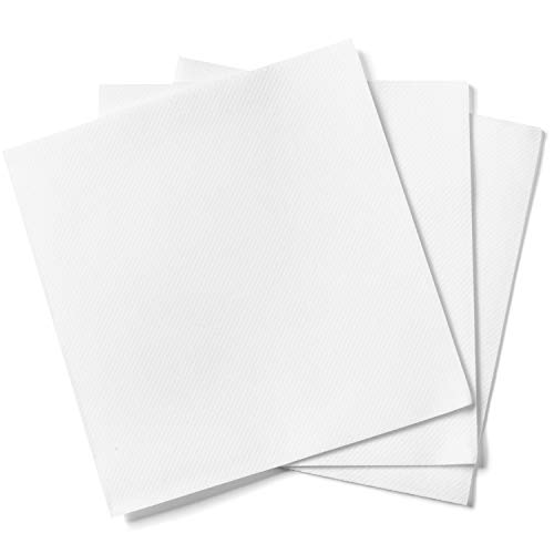 AH AMERICAN HOMESTEAD White Paper Napkins for Everyday Use. Disposable Lunch Napkins are Ideal