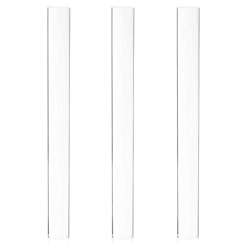 Acrylic Dowel Rods for DIY Crafts, Clear Plastic (1 x 10 in, 3 Pieces) Pricepulse