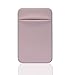 Magic Vosom Card Secure Holder Stick on Lycra Wallet Pouch Support iPhone 6 7 Samsung Galaxy and Blu Smartphones Pink