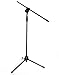 LyxPro Small PA Monitor Speaker Kit with Built-In Mixer, Microphone, Stand and 15' XLR Cable for Solo Performance and Professional Karaoke