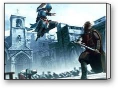 Custom Assasins Creed Canvas Print Wall Art Print 16"X 12"