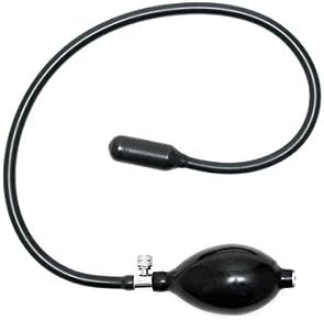 Rimba Inflatable Balloon with Pump, Black - Image 4