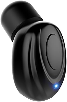 Single Wireless Earbud, V4.1 Mini Bluetooth Earbud, In-Ear Smallest Wireless Earbud Small Car Bluetooth Headset with Mic, Cell Phone Bluetooth Earpiece for iPhone Samsung Android (black)