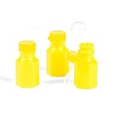 Fun Express Mini Hexagon Yellow Bubble Bottles (4 Dozen)