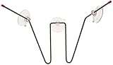 Sammons Preston Pan Holder, Pot Stabilizer for One-Handed Stirring, Spill Proof Secure Kitchen Aid with Coated Steel Rods for Holding Pots & Pans, Handles with Suction Cups for Stove Top Cooking