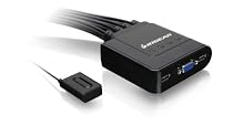 IOGEAR 4-Port USB KVM Switch with Cables and Remote GCS24U