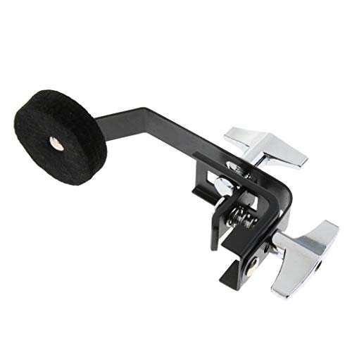 Flameer 1pc Metal Snare Drum Mute Silencer Dampener for Drum Set Kit Parts