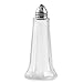 24 Piece TrueCraftware Tower Salt Pepper Shakers - 1 oz Capacity - Chrome Top and Glass Body