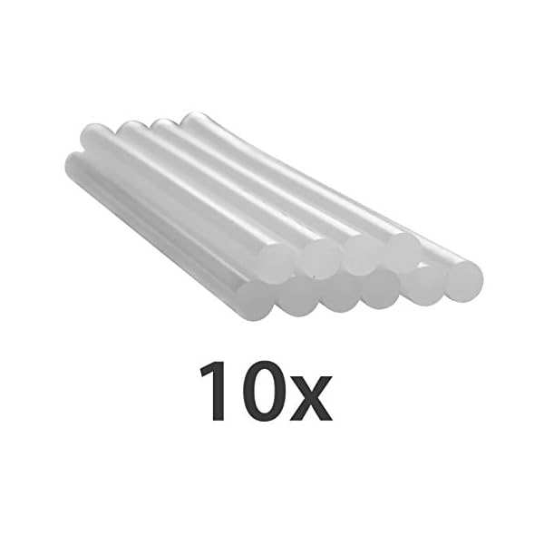 GÃ¼de 58499 Akku Heissklebepistole 7140-3.7 (3,7 V Li-Ion Akku, 10 Klebestifte 140 mm, 1,5 min Aufheizzeit, Temperaturanzeige, StandfuÃ, inkl. Akku & LadegerÃ¤t) – Bild 5