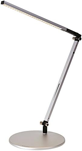 Koncept AR1100-CD-SIL-DSK Z-Bar Solo Mini - 15 Inch 6.5W 1 LED Desk Lamp, Silver Finish