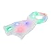 LED Scarf Light up Scarf Clothing for Women Men Kids Novelty Funny Gifts Christmas Scarf Costume for Christmas Party Birthday (White)