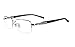 Agstum Titanium Half Rim Glasses Frame Prescription Eyeglasses 55-18-145