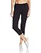 Hanes Women's Stretch Jersey Capri, Black, XX-Large