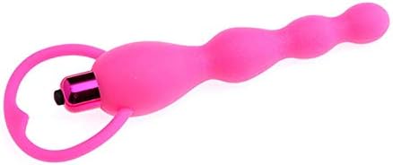 MVNTOO Top Grade Wand Viberate to-ys Multispeed vibritor Silicone Vi-brating anale Beads But-ts Plu-g Flexible anale to-ys Waterproof to-y for Women,Bule,Pink