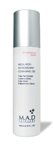 M.A.D Skincare Environmental Mega Rich Antioxidant Facial Cleansing Gel 6.75 oz.
