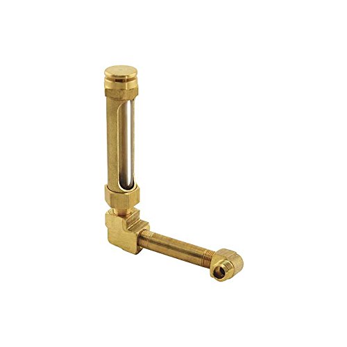 MACs Auto Parts 1654587 Model T Crankcase Oil Sight Gauge Brass