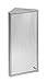 Renovators Supply Infinity Corner Medicine Cabinet with Mirror - Triple Shelf Storage Cabinet - Modern Wall Mount Medicine Cabinet - 23.6 in., Right Open, Polished Stainless Steel, Pack of 1