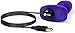 B-VIBE – Rimming Plug Petite Anal Plug (3.9″ x 1.4″ – Purple)thumb 2