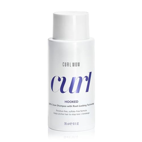 COLOR WOW Curl Wow Hooked 100 Percent Clean Shampoo, Sulfate-Free Shampoo with…