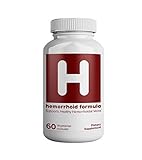 HEMORRHOID Formula Blend of Horse Chestnut and Micronized Diosmin - 1 Month Supply - Supports normal Hemorrhoidal Vein function in patients with Hemorrhoids, Bleeding, Itching, Burning, and Pain