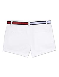 Tommy Hilfiger - Pantalones cortos de sarga para niña