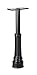 ARCHITECTURAL MAILBOXES 7507B Basic Post with Decorative Cover Black