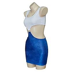 CosplayDiy Pretty Sexy Vivian Costume Women Blue